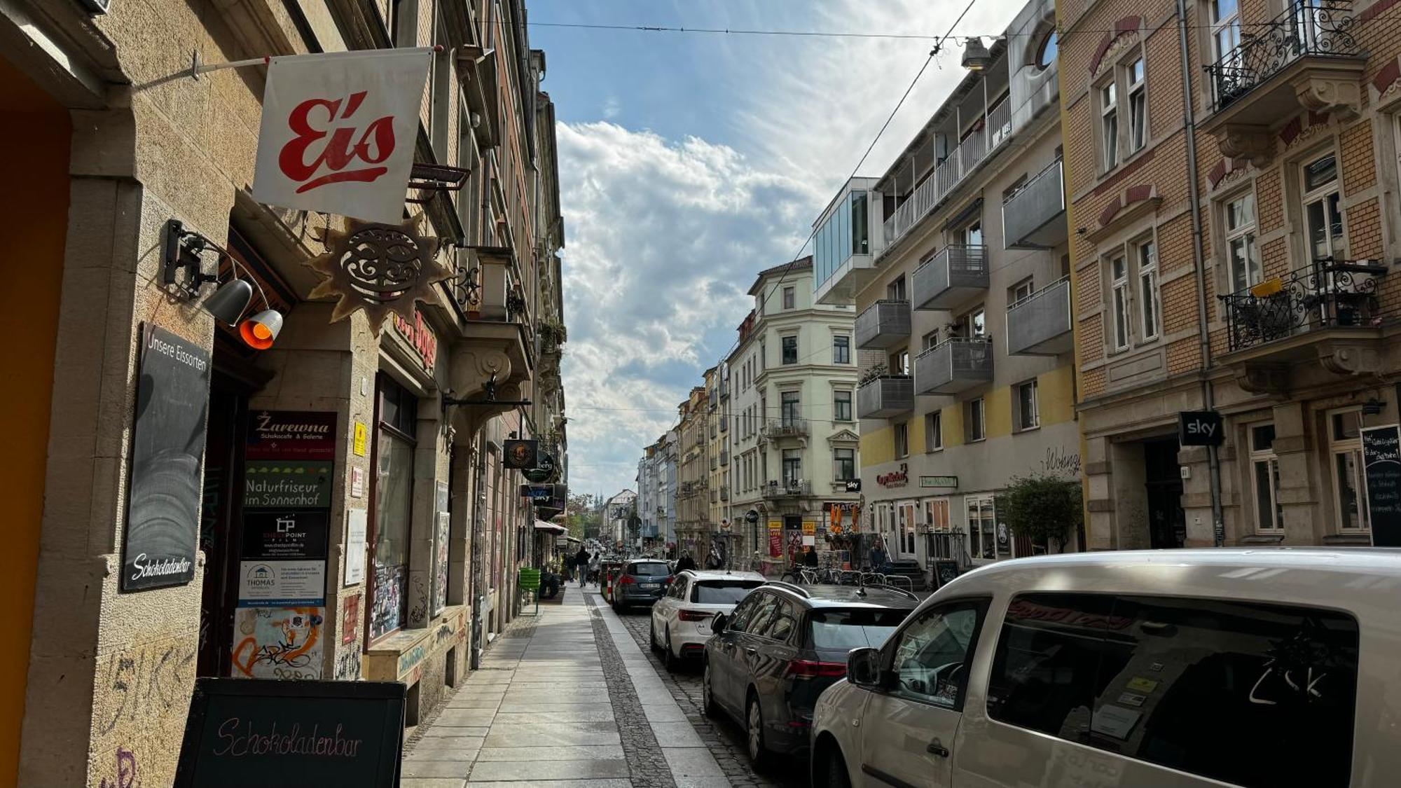 Noy'Z In Der Belebten Neustadt Dresden Buitenkant foto